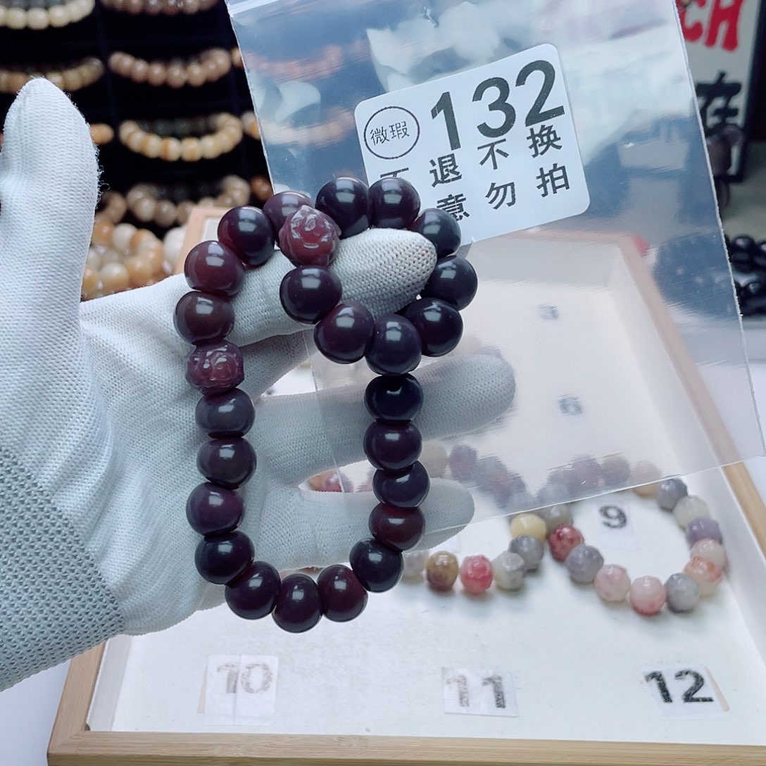 菩提根/象牙果手串纵****⭐大肠和手捻