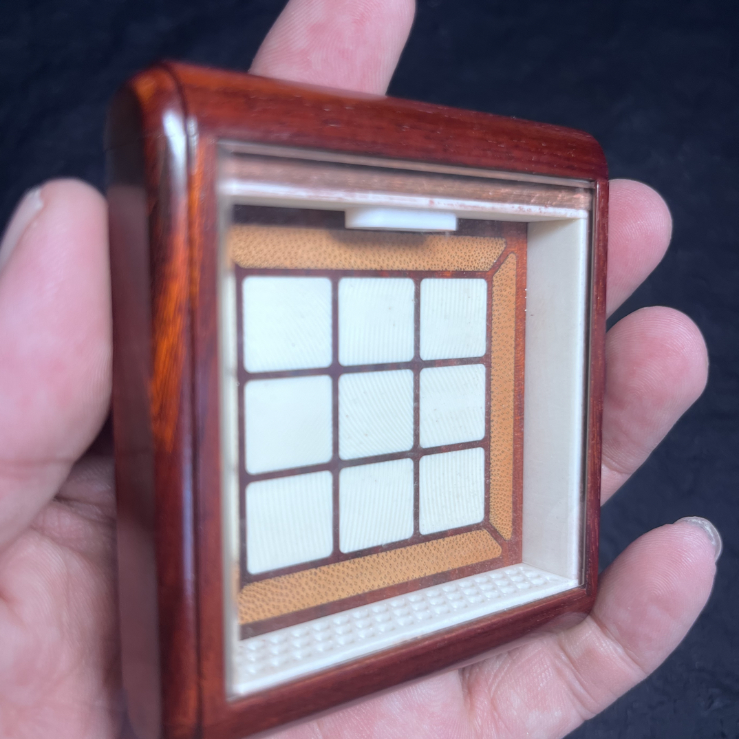 纯手工精工制作老红木黄蛉盒鸣虫器具