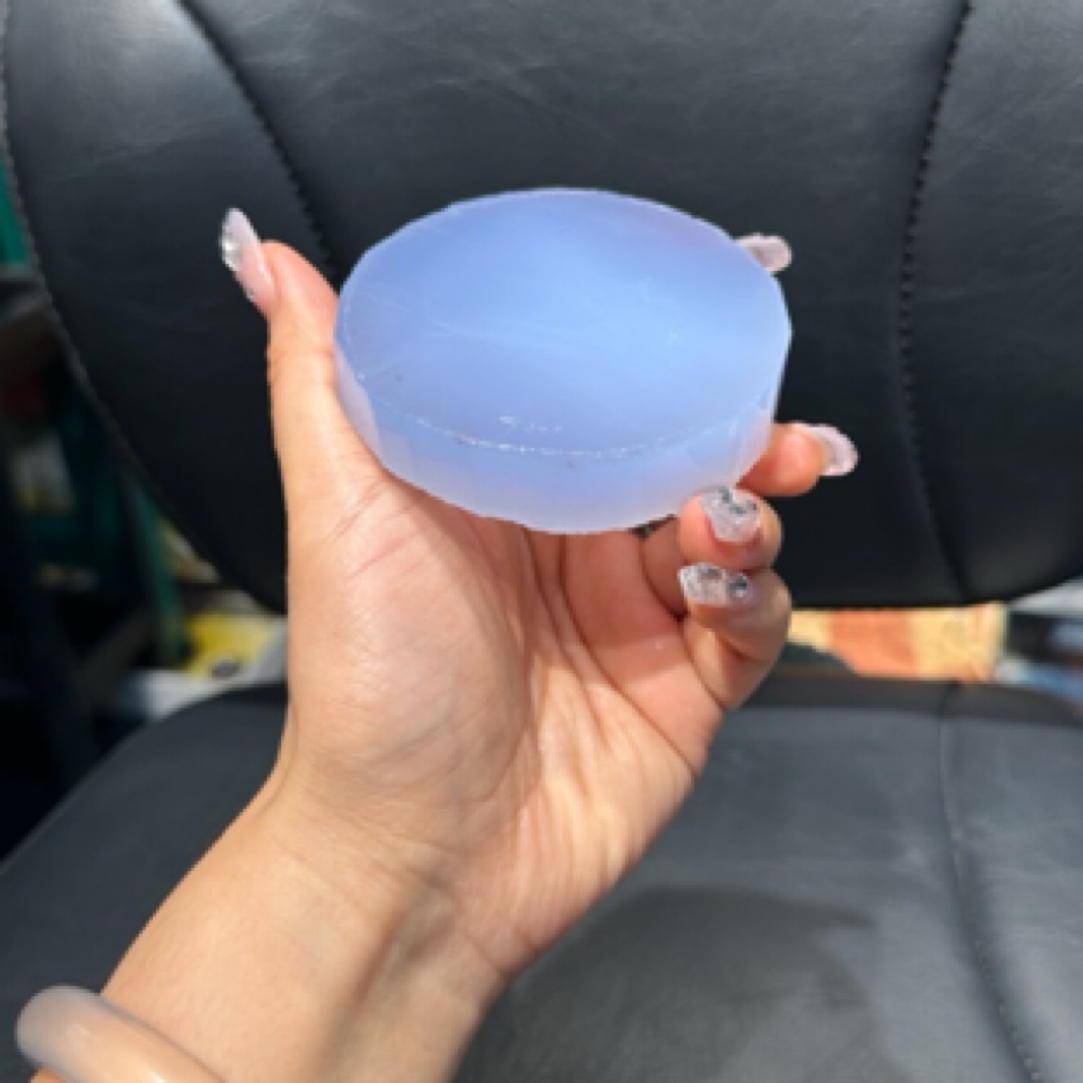 定制玛瑙未镶嵌手镯蓝玉髓