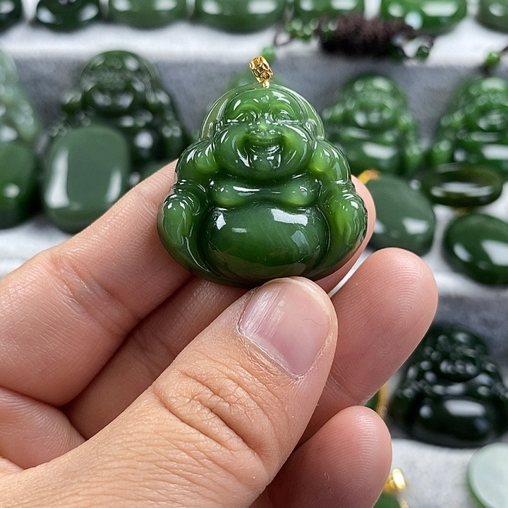 和田玉（碧玉）未镶嵌颈饰30