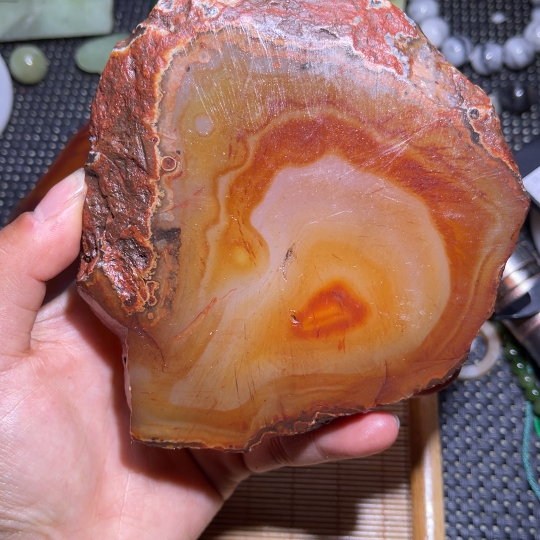 未镶嵌手镯和田玉喵*