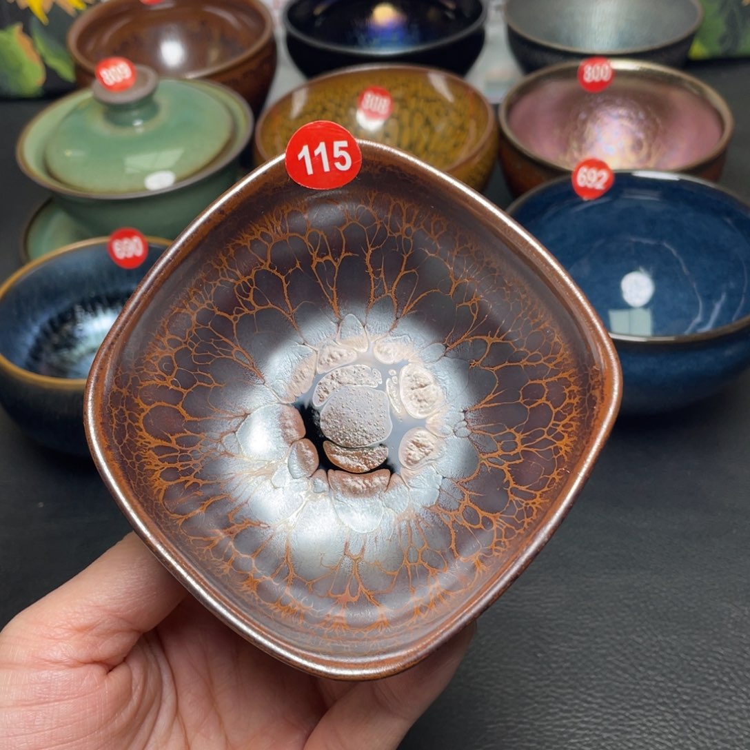 茶盏115 建窑建盏茶盏