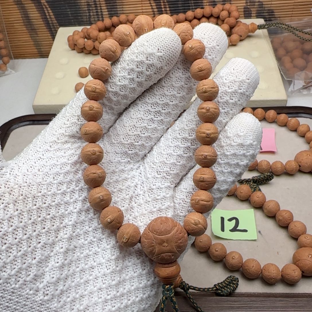 吊坠凤眼菩提1.0尺寸实心籽单圈