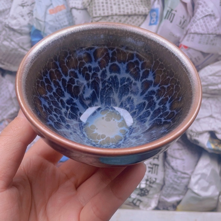 茶盏建窑建盏主人杯