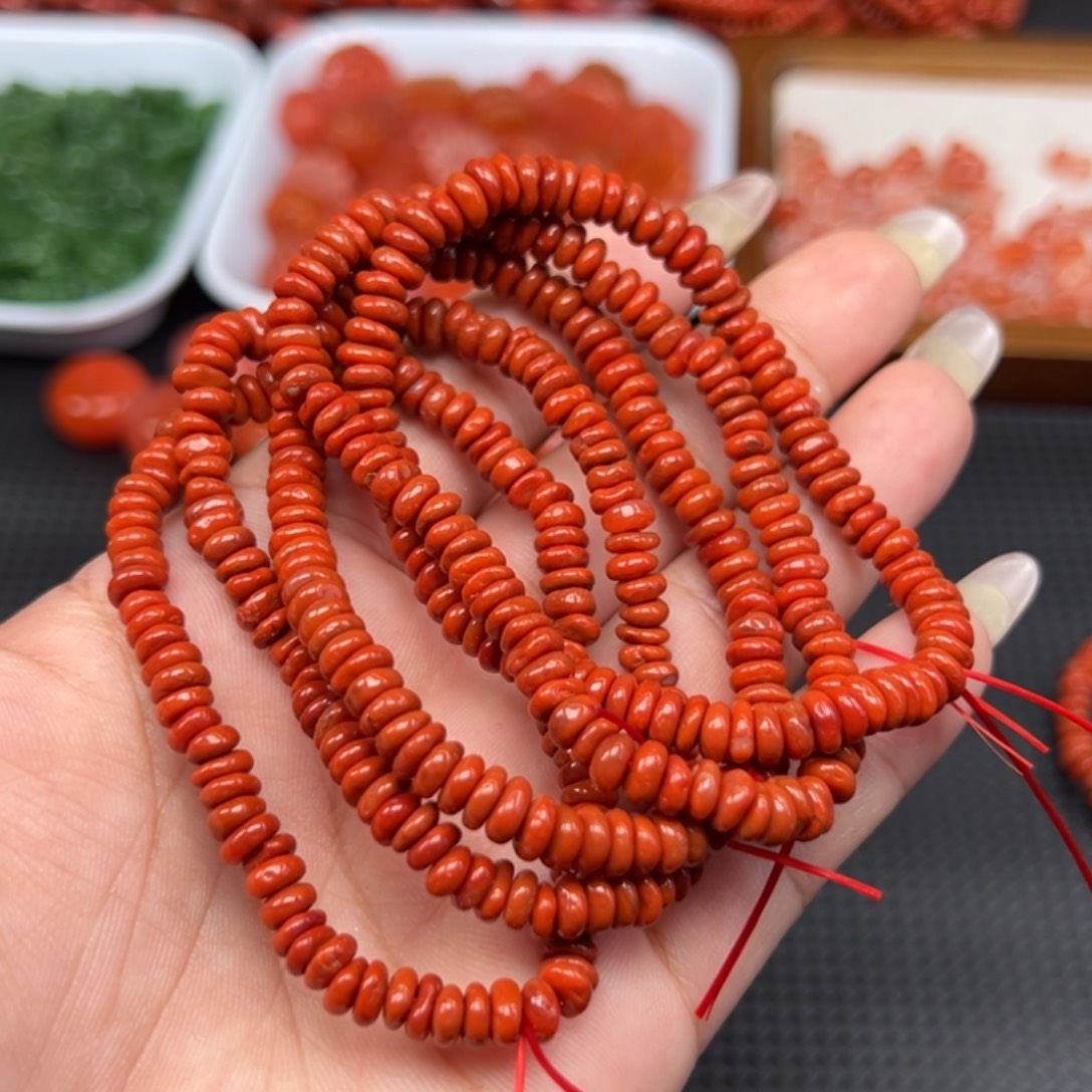 南红玛瑙未镶嵌吊坠(不含链)