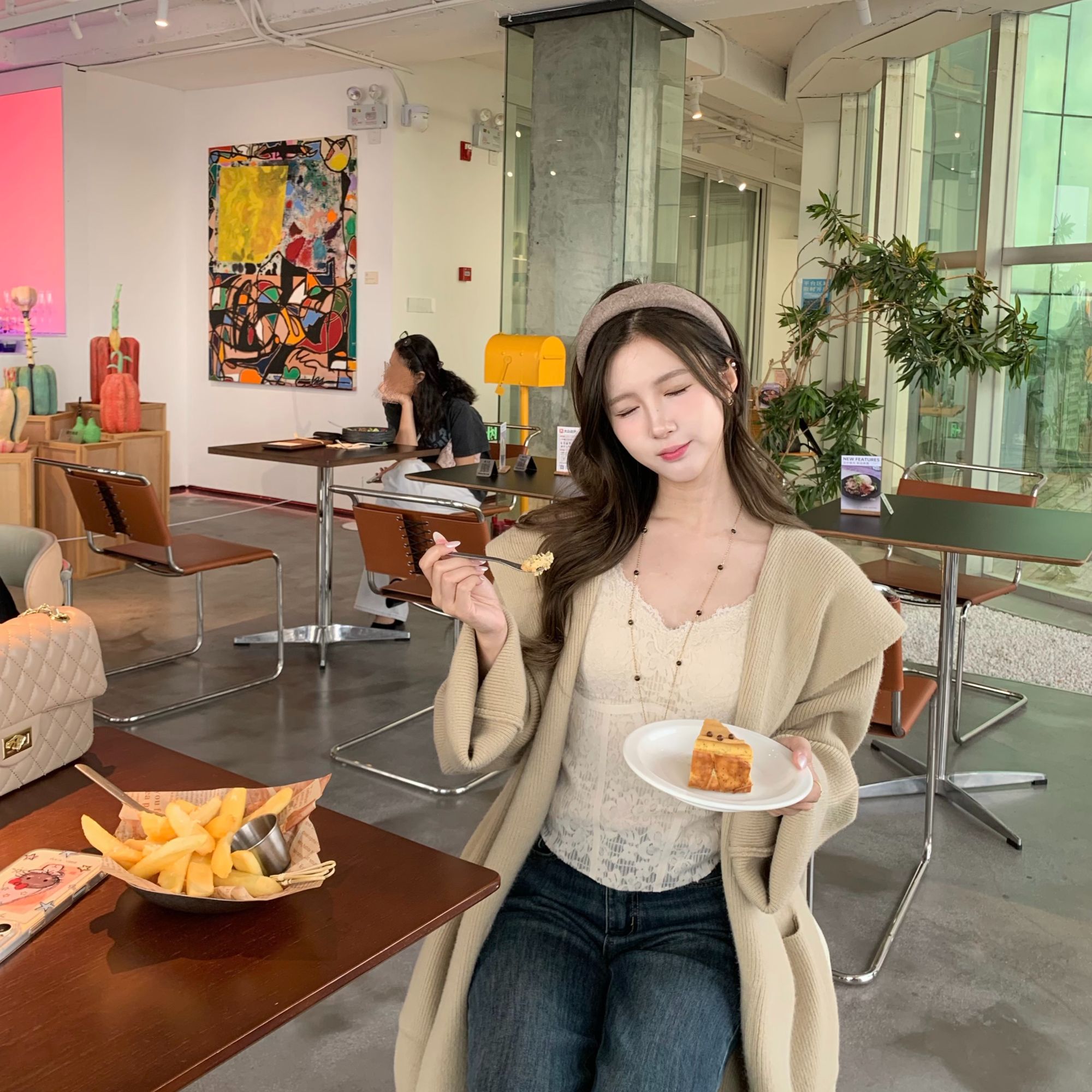 微笑oni 10/3上新【蕾丝吊带】四季百搭修身显瘦抽绳设计感蕾丝吊带