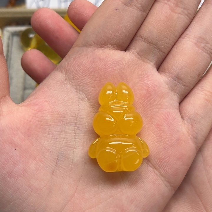 裸石琥珀未镶嵌天然蜜蜡配件