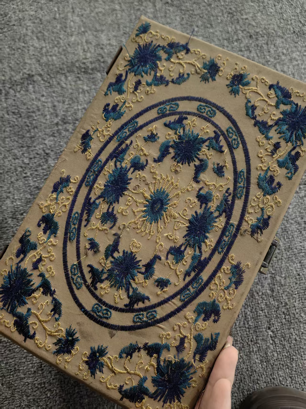 木盒1个开封卡其色满天星盒子链接