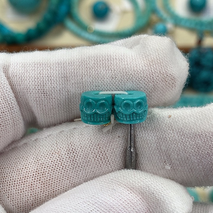 绿松石挂件未镶嵌