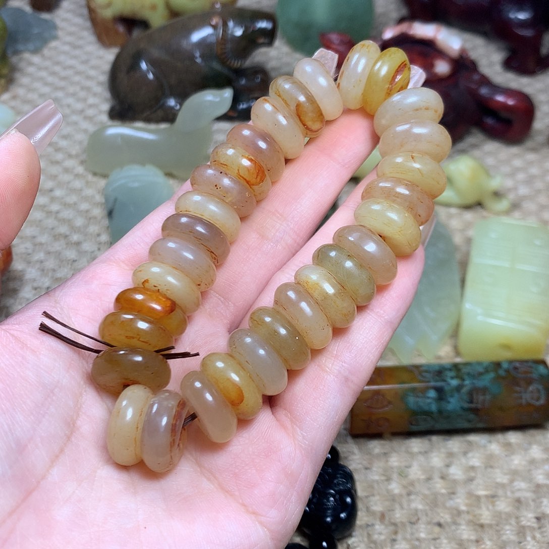 白玉菩提吊坠挂件