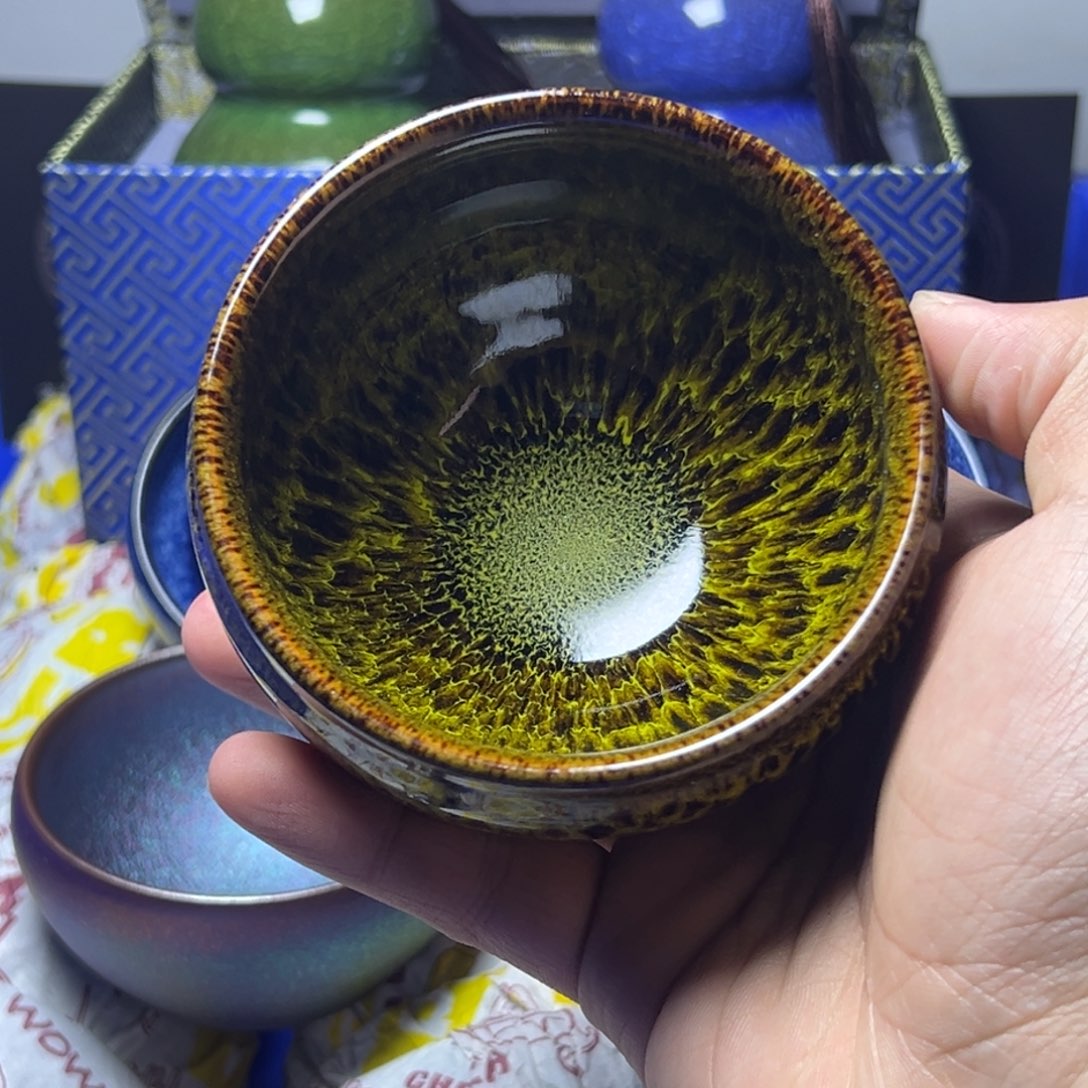 茶盏建阳建盏喝茶主人杯