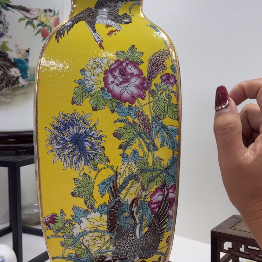 景德镇陶瓷花瓶摆件