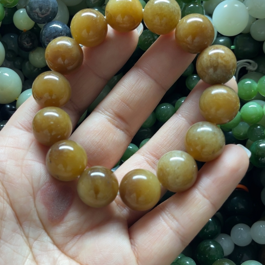 和田玉手链未镶嵌