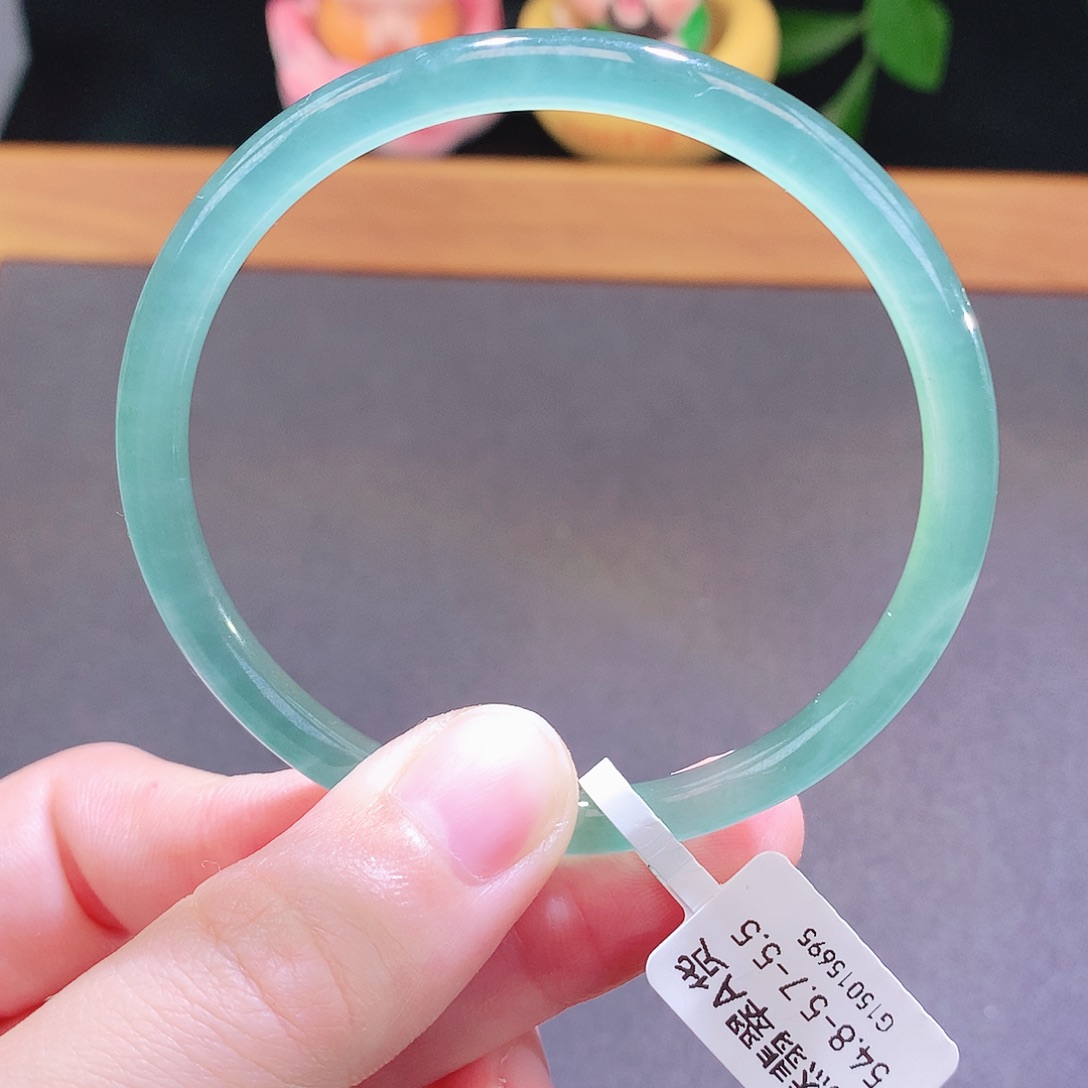 翡翠未镶嵌手镯天然翡翠