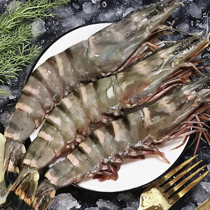 16-20黑虎虾1.5kg 纯净海域 深海船冻 原装进口