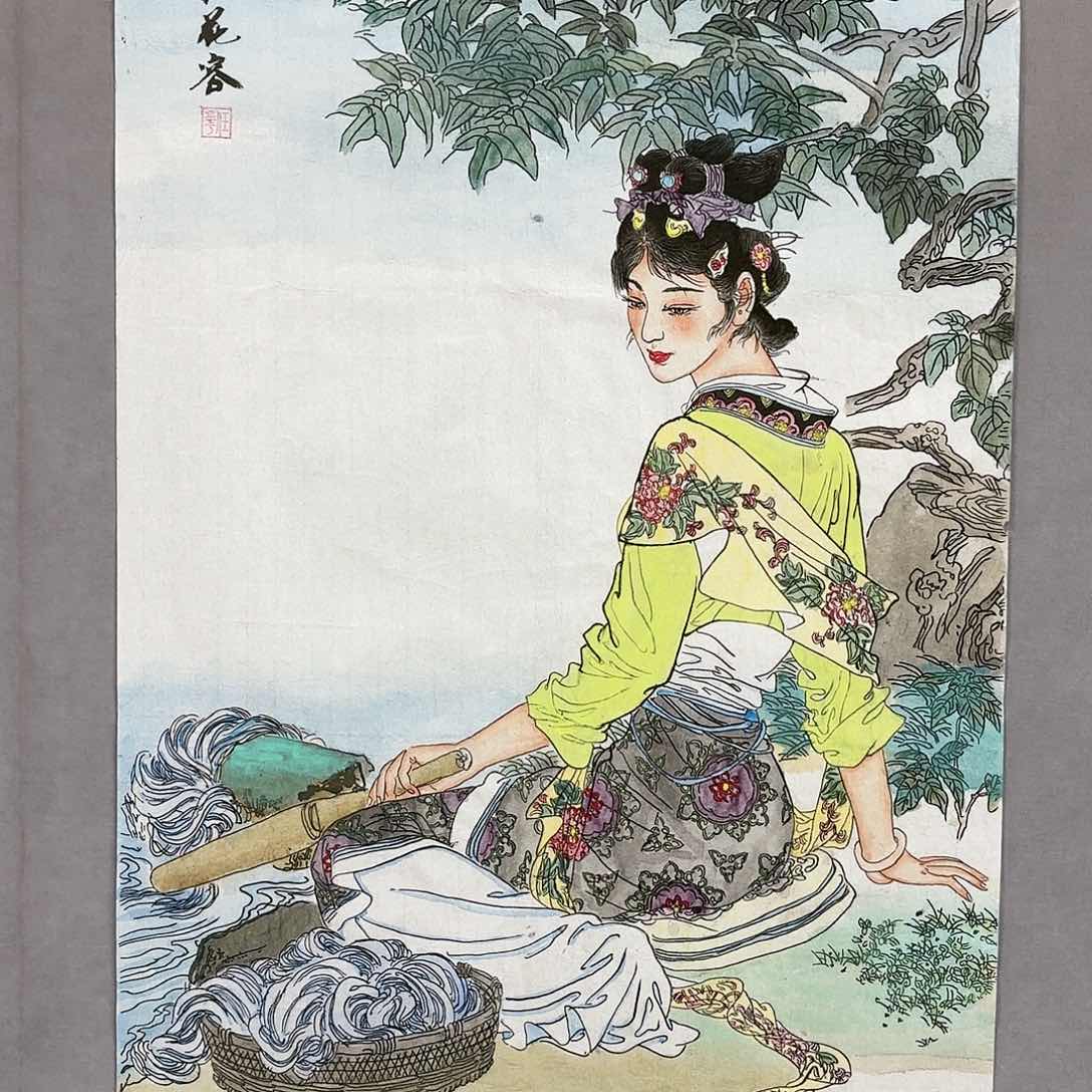 国画国画纯手绘作品请放心去藏