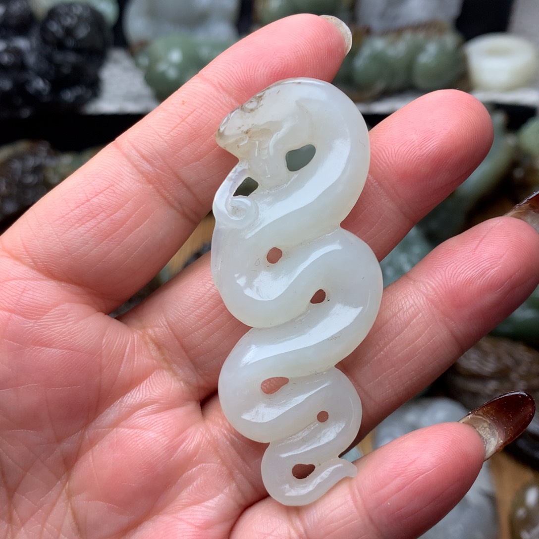 和田玉挂件未镶嵌