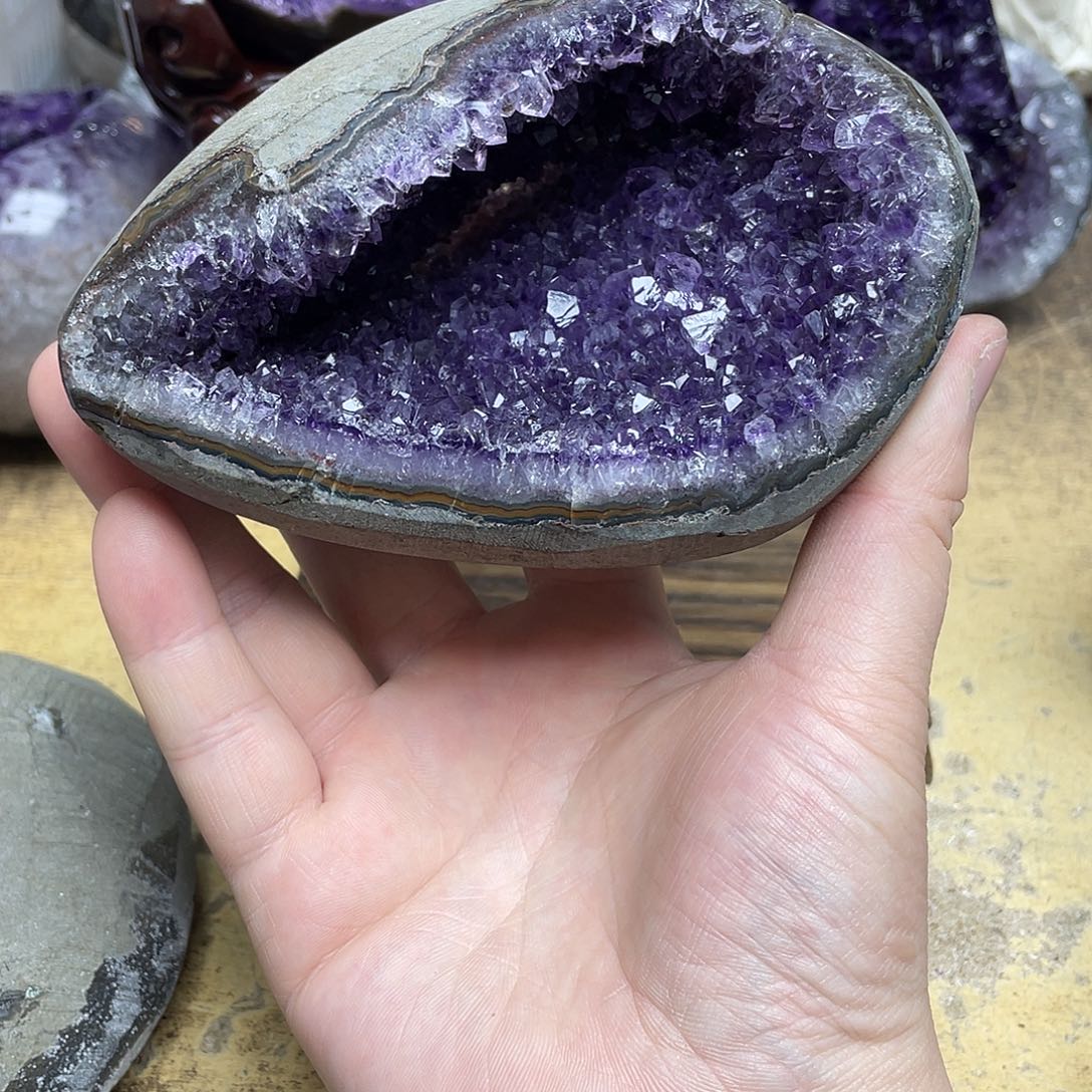 柚***吖大型摆件（非配饰）紫晶未镶嵌