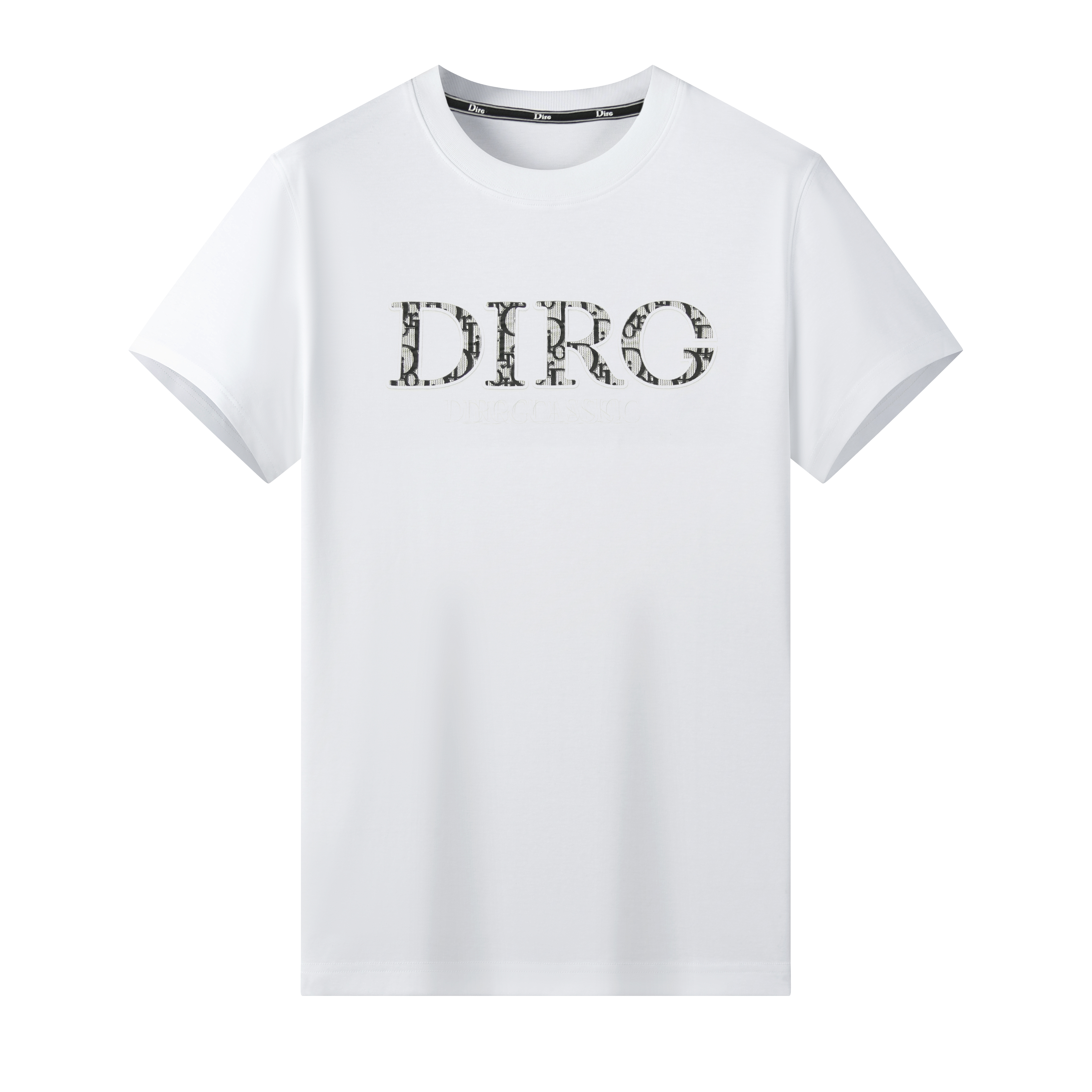 DIORA.RIM铭品圣迪奥logo百搭休闲时尚潮流运动修身男女短袖