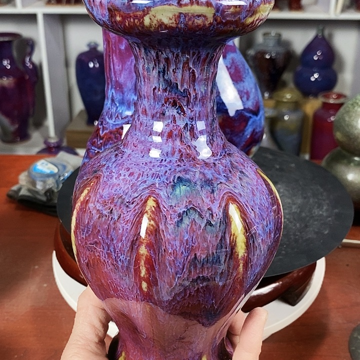 尚峰钧窑作品摆件