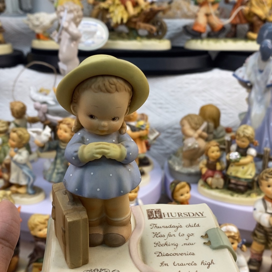 瓷片欧美中古美物摆件