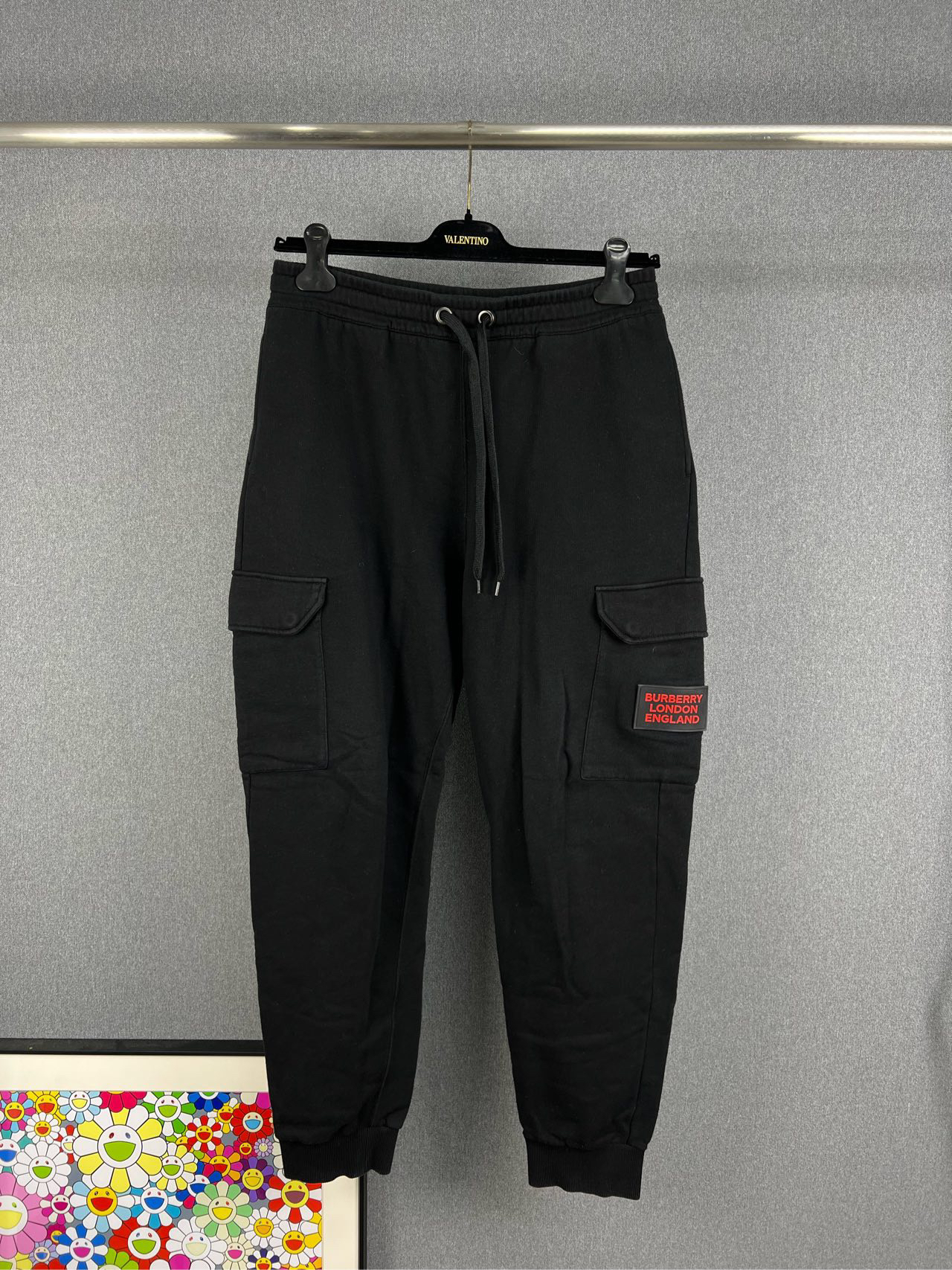 95新 BURBERRY/博柏利 BURBERRY博柏利口袋LOGO工装裤 M码 12465