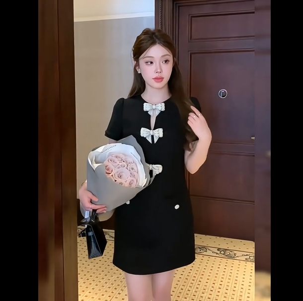 【小杨私服】轻奢定制小香风连衣裙