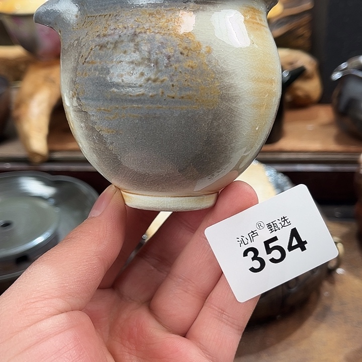 沁庐柴窑古法柴烧全手工茶具