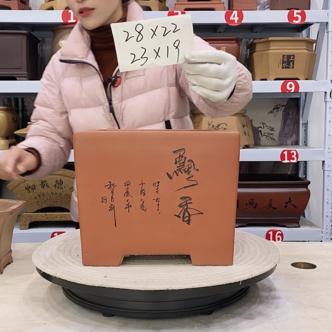 紫砂花盆紫砂花盆