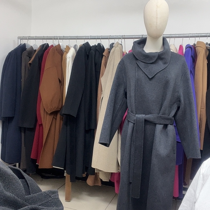 S外贸出口大衣女秋冬