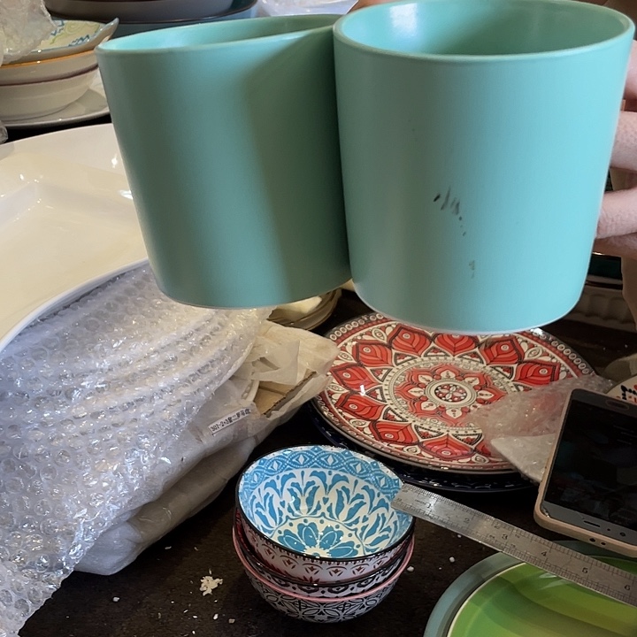 陶瓷花瓶部分微瑕