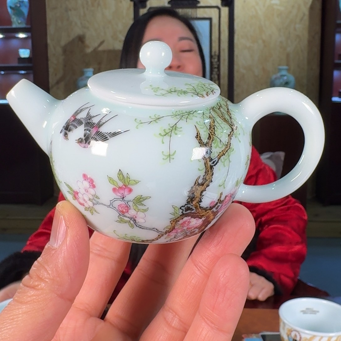 成窑青白瓷茶器精品