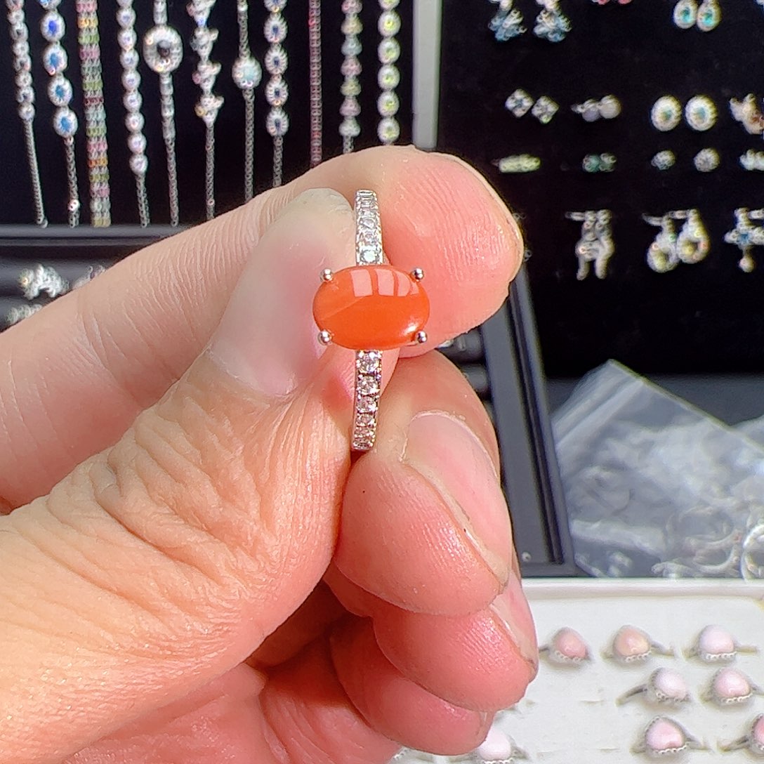 紫晶珠宝半成品银S925镶嵌