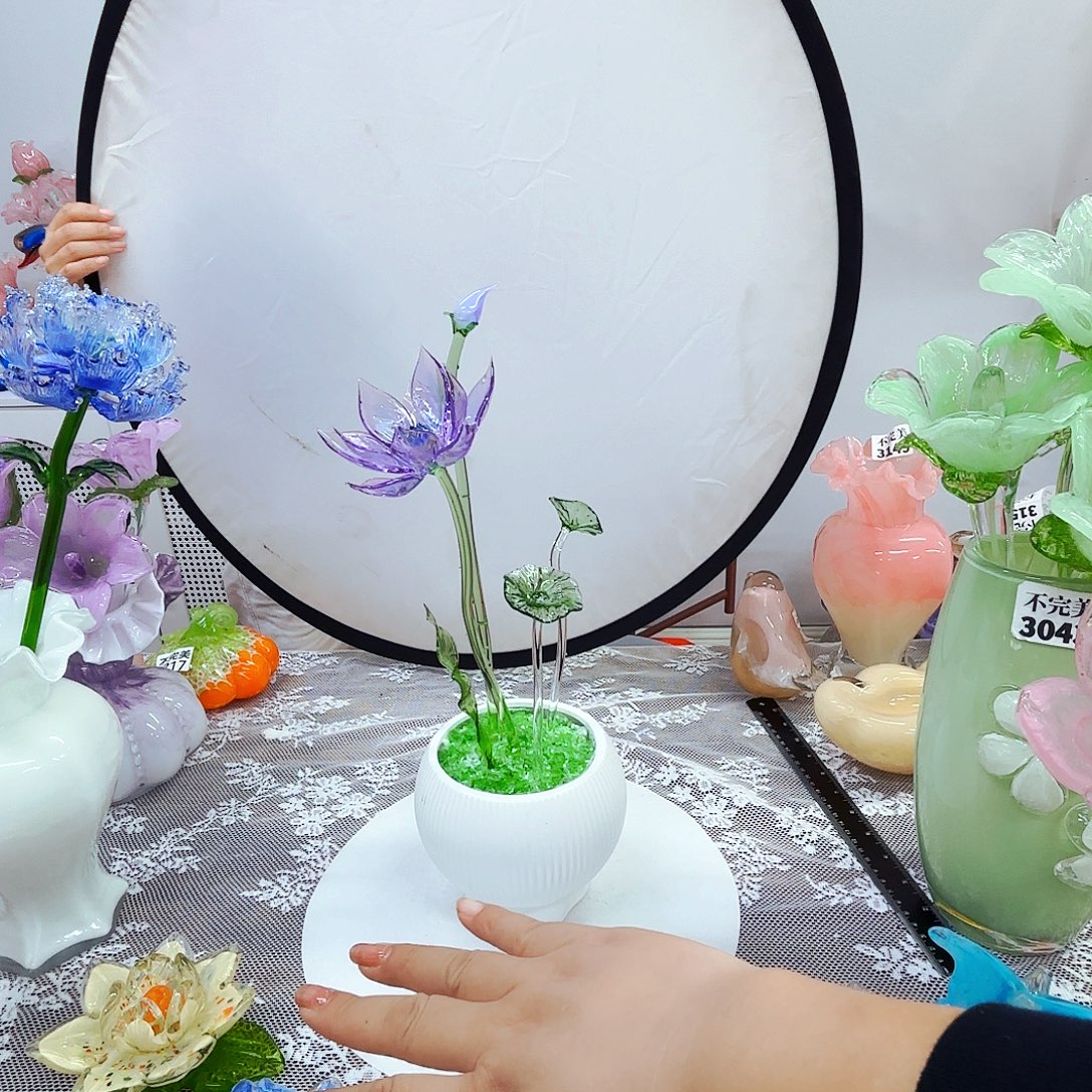 琉璃花瓶花器艺术品