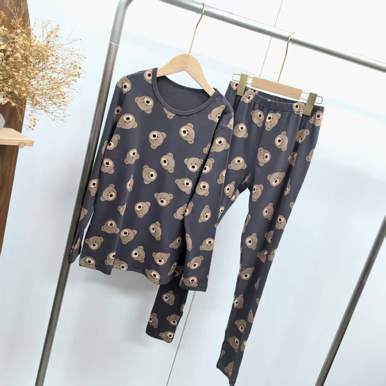 【A133】铁灰色熊大居家服