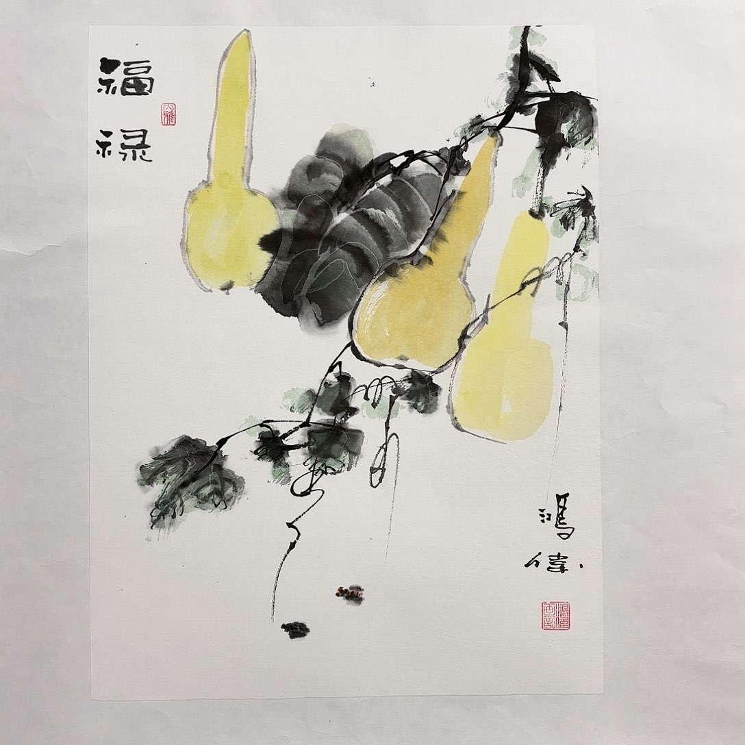 国画国画纯手绘作品请放心去藏