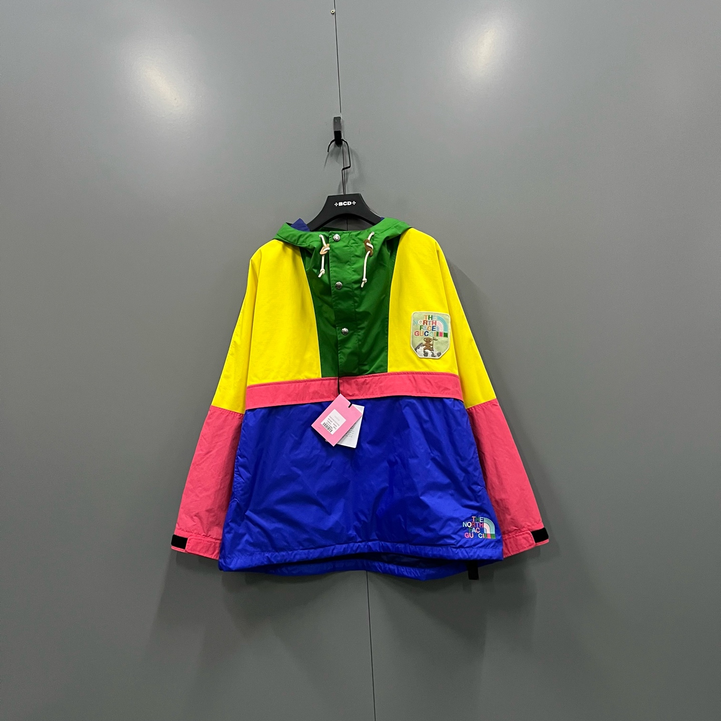 未使用 GUCCI/古驰 jp1209 色彩拼接外套 L 018069