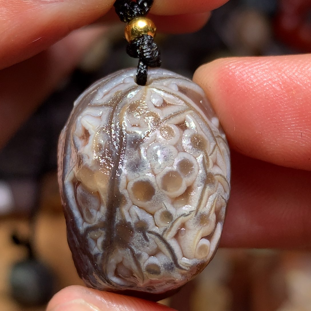 未镶嵌玛瑙/玉髓珠宝半成品