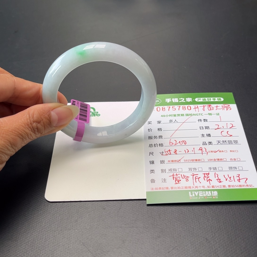 翡翠手镯未镶嵌多人
