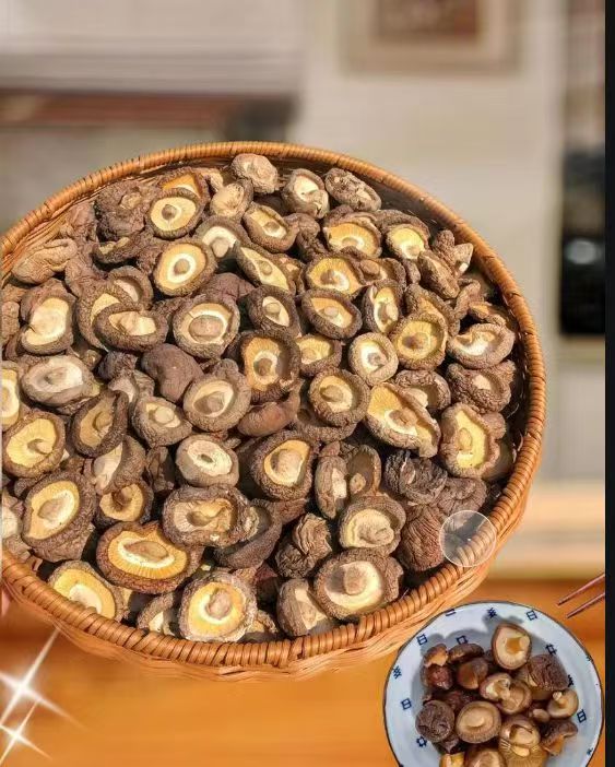 农家肉厚干香菇新鲜美味煲汤食材古田特产