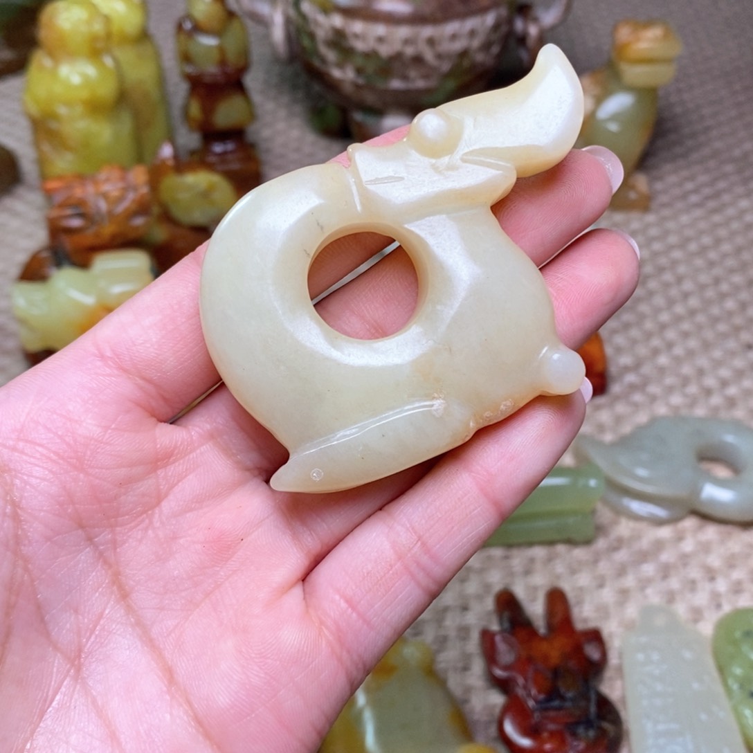 白玉菩提吊坠白玉菩提白玉菩提摆件