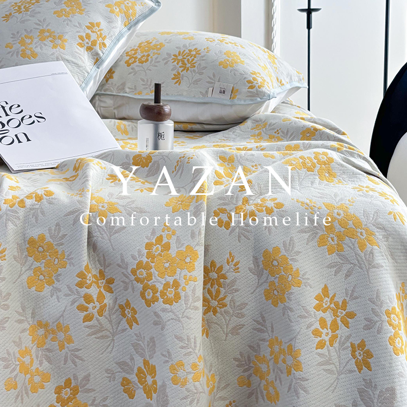 雅赞专卖店【精梳棉纱布软席】加密机洗柔软透气深睡床单