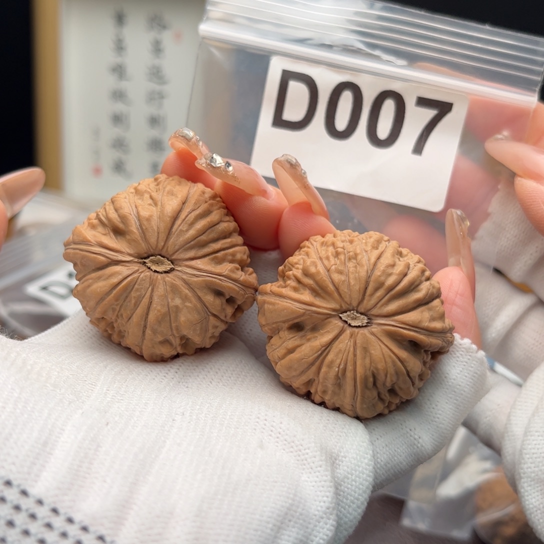 把件文玩核桃42平底锅d007