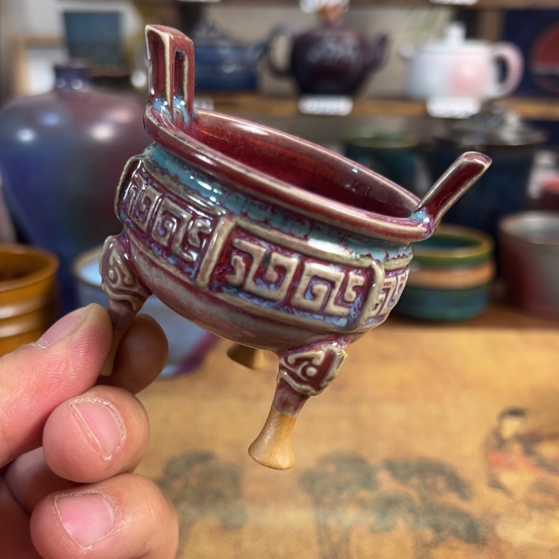 瓷摆件神垕鈞瓷持續清貨