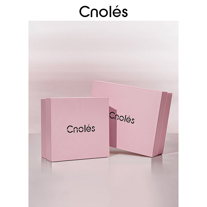 【圣诞限定礼盒】Cnoles蔻一精美礼盒粉色限定礼物盒包装盒空盒