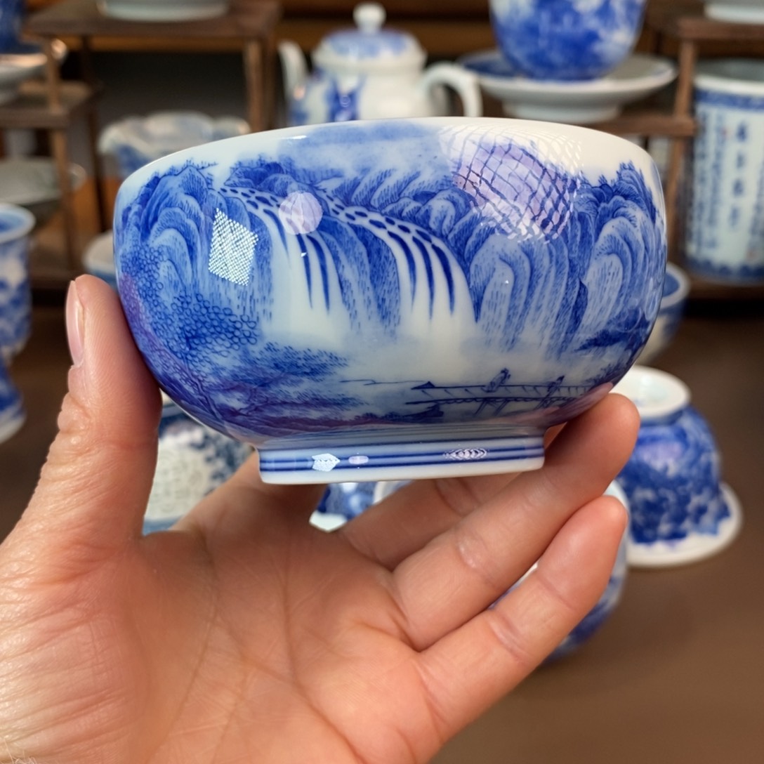 杯景德镇陶瓷手工手绘