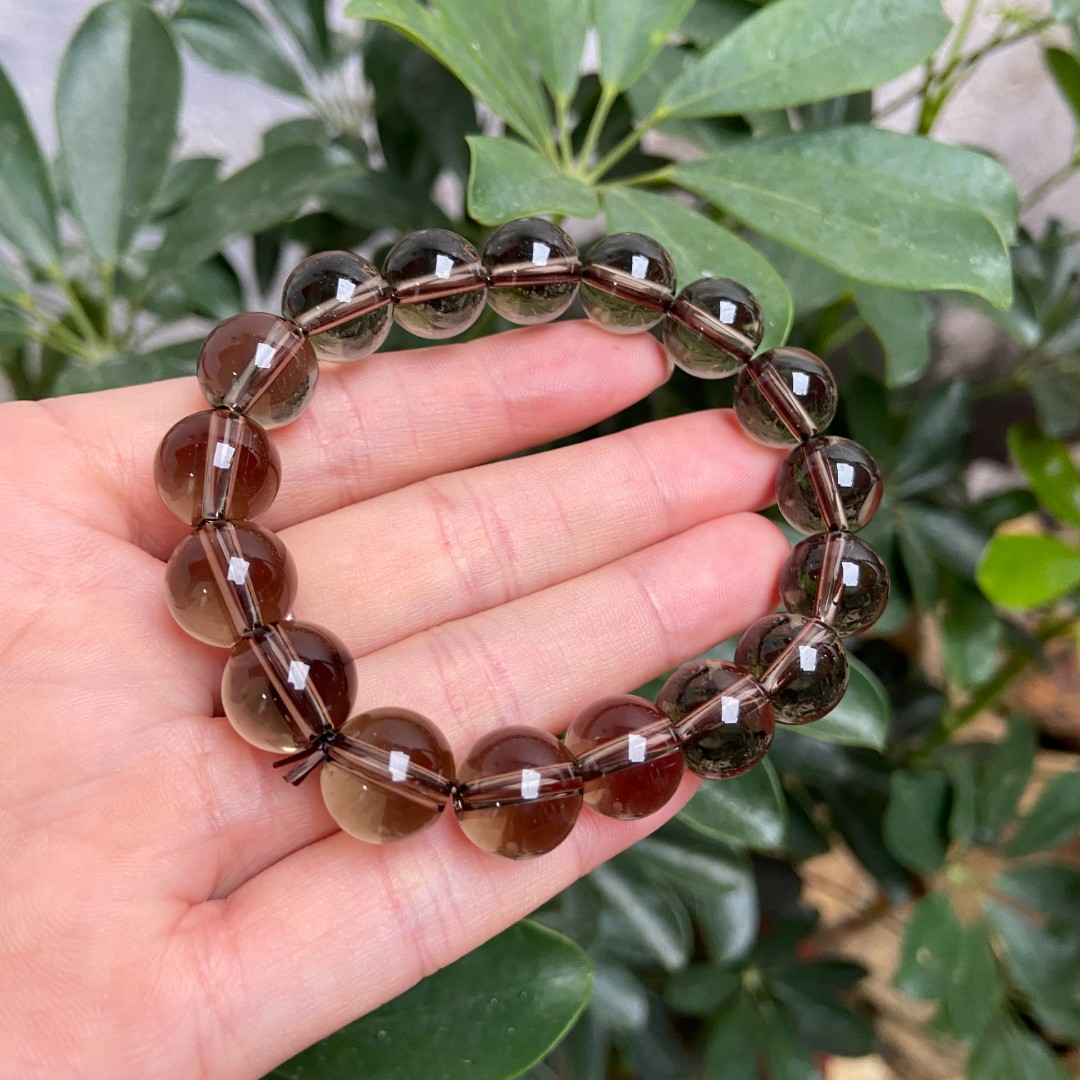 B955精品黑超单圈12mm国风手串百搭