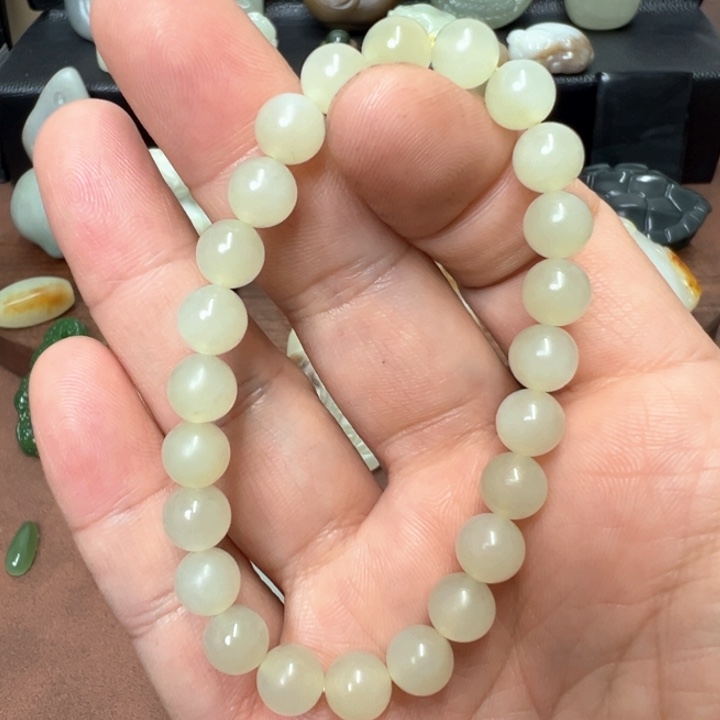 未镶嵌手串和田玉