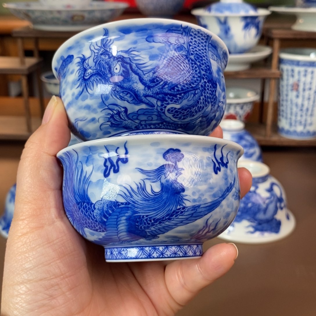 景德镇陶瓷手工手绘