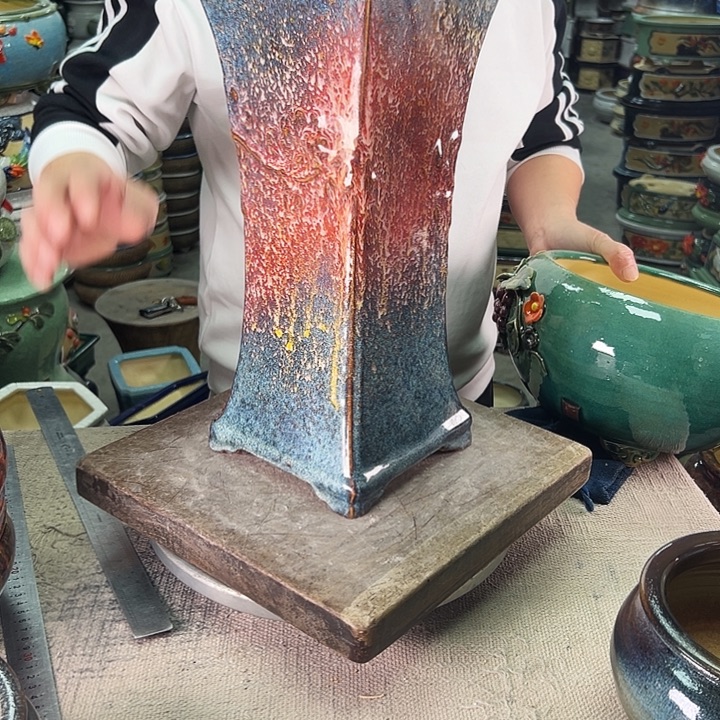 沃***森泳坤堂石湾花盆陶瓷